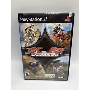 MX vs. ATV Unleashed (Sony PlayStation 2, 2005) Complete In Box